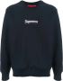 Supreme Sweater met logo Blauw - Thumbnail 1