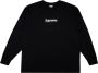 Supreme Sweater met logo Zwart - Thumbnail 1