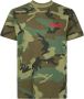 Supreme T-shirt met camouflageprint Groen - Thumbnail 1