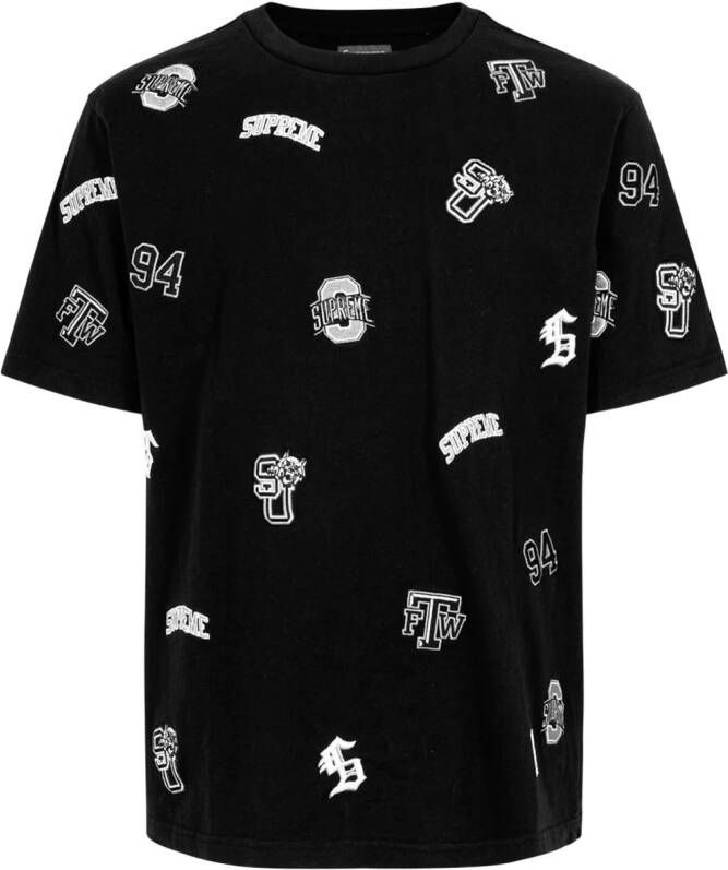 Supreme T-shirt met korte mouwen Zwart