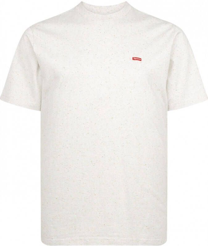 Supreme T-shirt met logo Beige