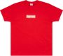 Supreme T-shirt met logo Rood - Thumbnail 1