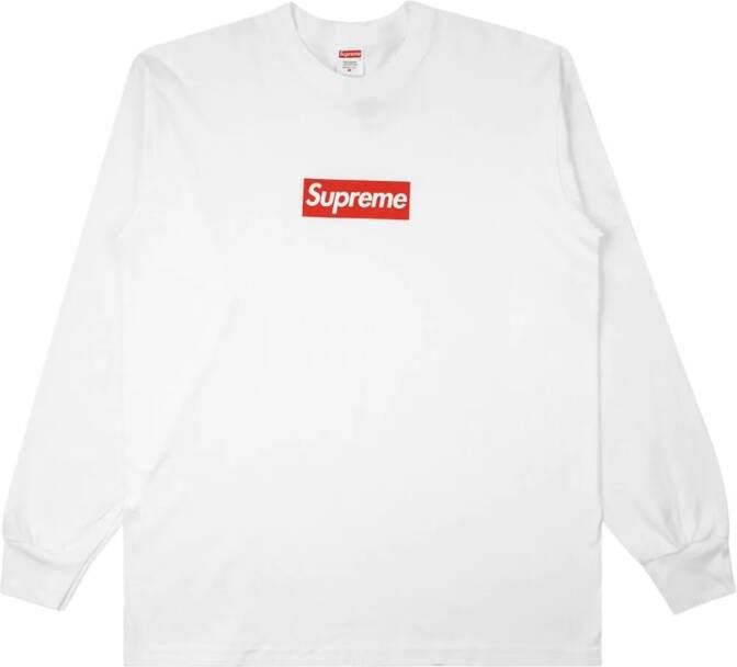 Supreme T-shirt met logo Wit