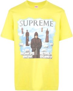 Supreme T-shirt met print Geel