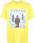 Supreme T-shirt met print Geel - Thumbnail 1