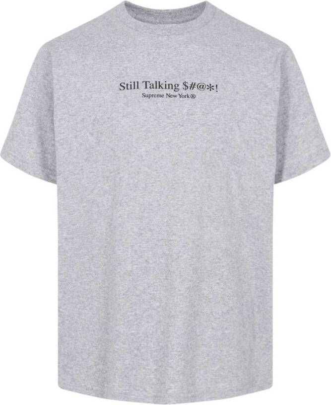 Supreme T-shirt met print Grijs
