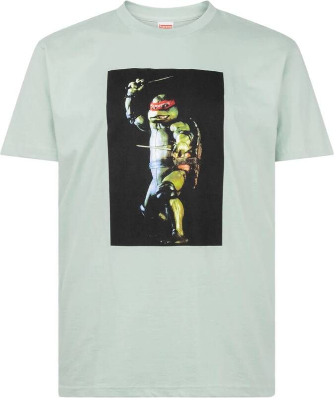 Supreme T-shirt met print Groen