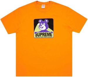 Supreme T-shirt met print Oranje