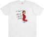 Supreme T-shirt met print Wit - Thumbnail 1