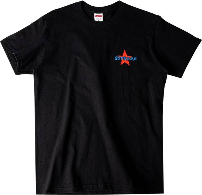Supreme T-shirt met tekst Zwart