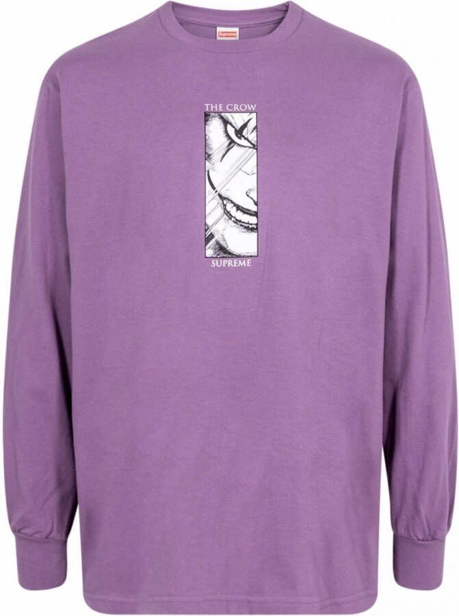 Supreme Sweater met print Roze