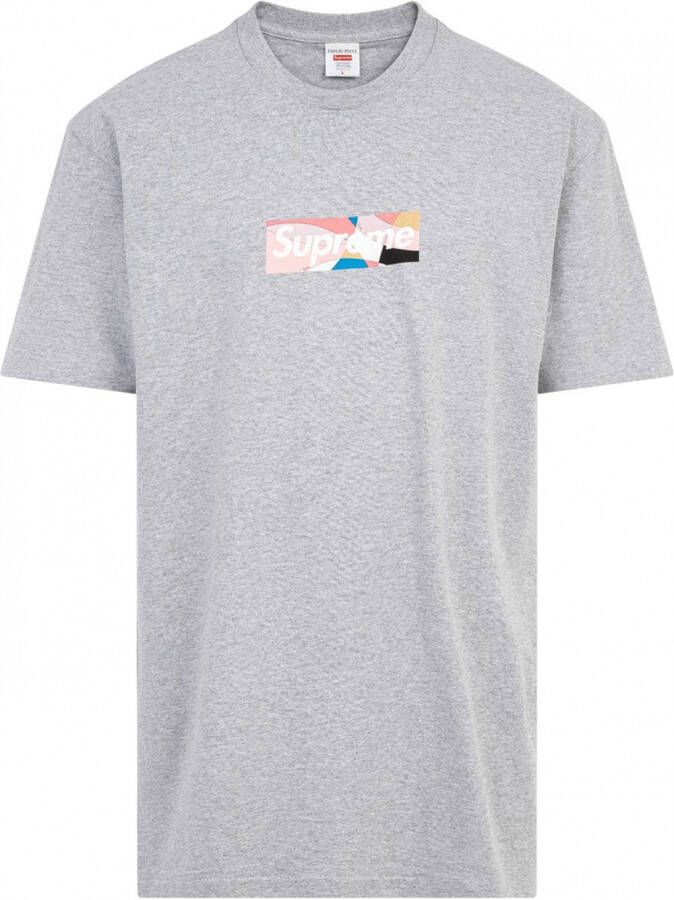 Supreme x Emilio Pucci T-shirt met logo Grijs
