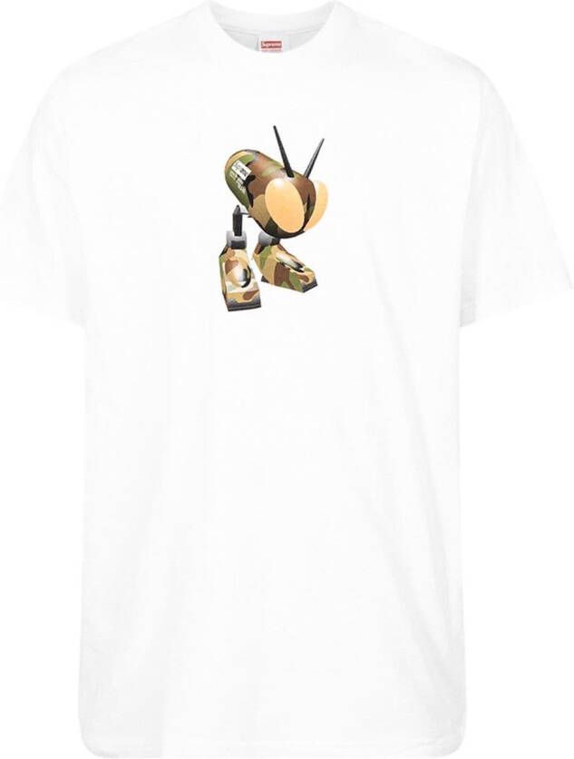 Supreme x Junya Watanabe Bug T-shirt met print Wit
