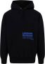 Supreme x Junya Watanabe hoodie met logoprint Zwart - Thumbnail 1