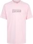 Supreme x KAWS T-shirt met logo Roze - Thumbnail 1