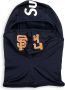 Supreme x MLB Kanji Teams "San Francisco Giants Navy" lightweight balaclava Blauw - Thumbnail 1