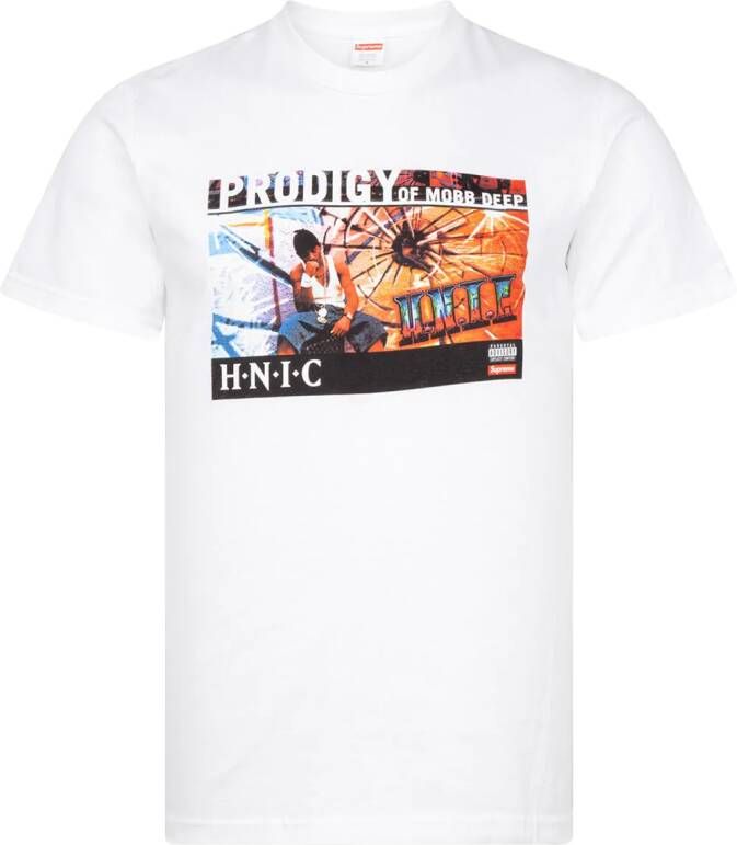 Supreme x Prodigy 'HNIC' T-shirt Wit