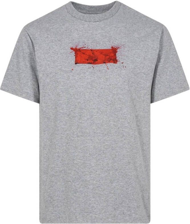 Supreme x Ralph Steadman T-shirt met logo Grijs