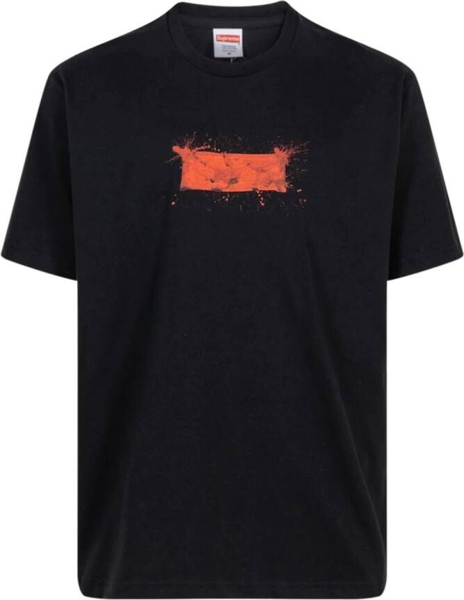 Supreme x Ralph Stead T-shirt met logo Zwart