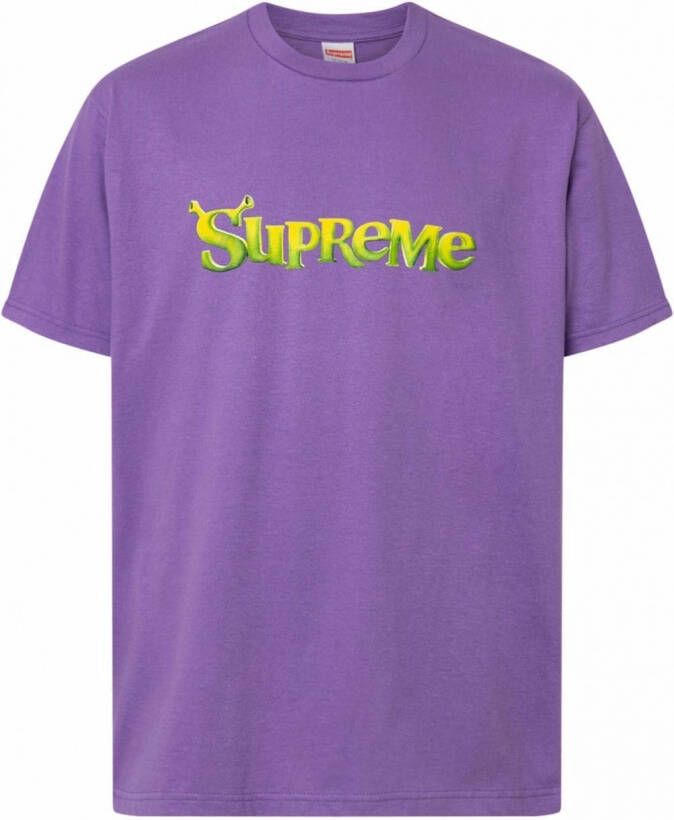 Supreme x Shrek T-shirt Paars