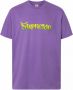 Supreme x Shrek T-shirt Paars - Thumbnail 1