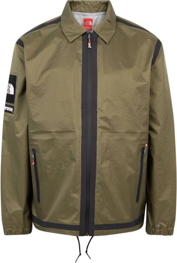 Supreme "x The North Face Coach jack SS 21 Summit Series" Groen