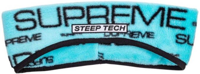 Supreme x The North Face Tech haarband Blauw