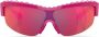 Swarovski Zonnebril verfraaid met kristallen Roze - Thumbnail 1