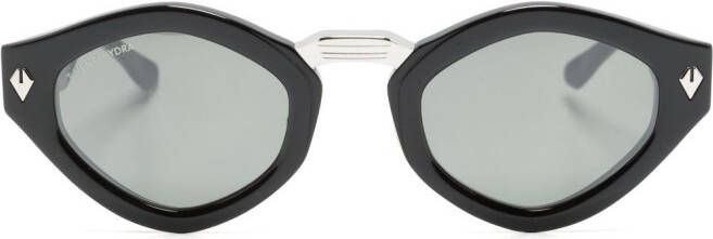 T Henri Eyewear Zonnebril met ovaal montuur Zwart