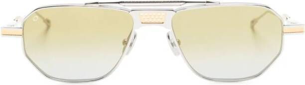 T Henri Eyewear Zonnebril met vierkant montuur Zilver