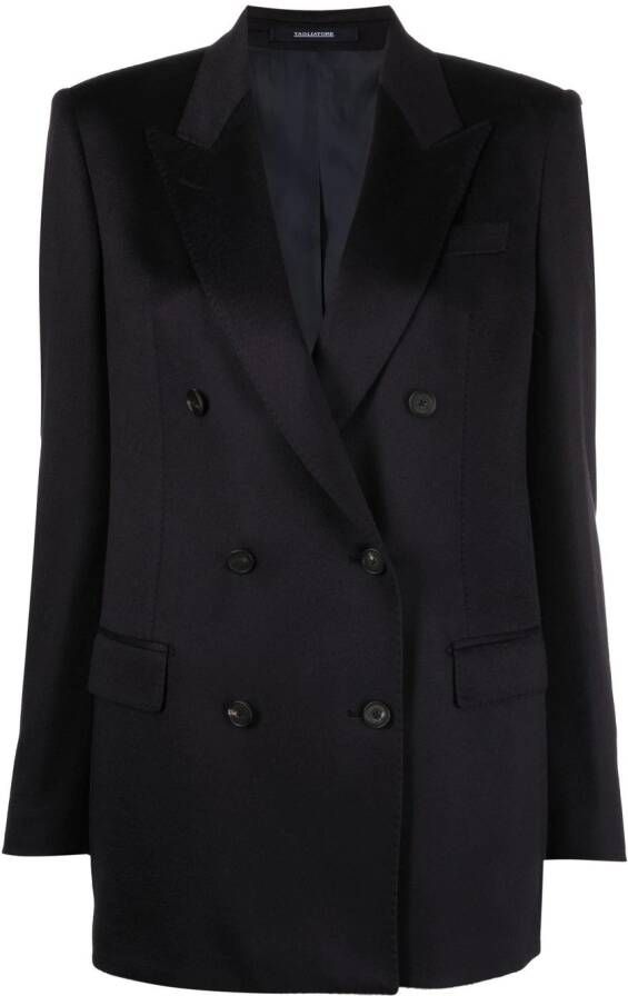 Tagliatore Blazer met dubbele rij knopen Blauw