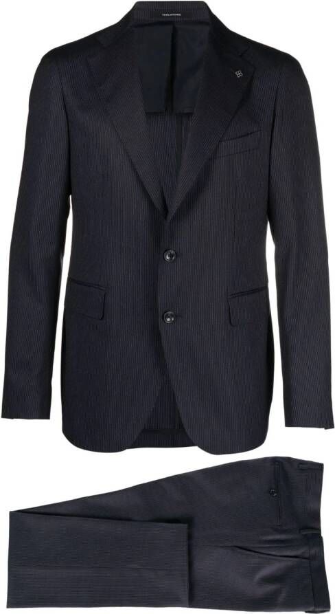 Tagliatore Blazer met enkele rij knopen Blauw