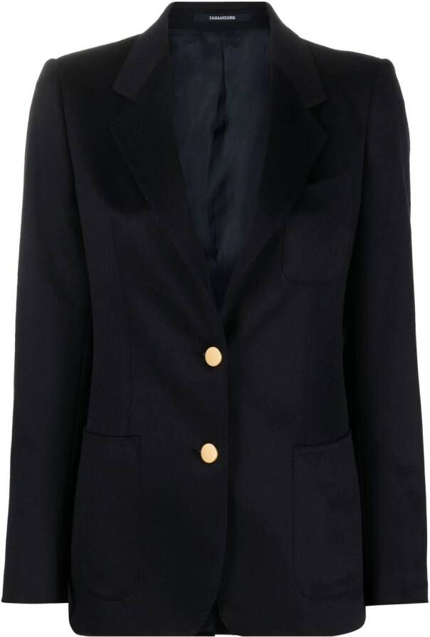 Tagliatore Blazer met enkele rij knopen Blauw