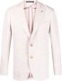 Tagliatore Blazer met enkele rij knopen Roze - Thumbnail 1