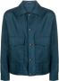 Tagliatore Button-up shirtjack Blauw - Thumbnail 1