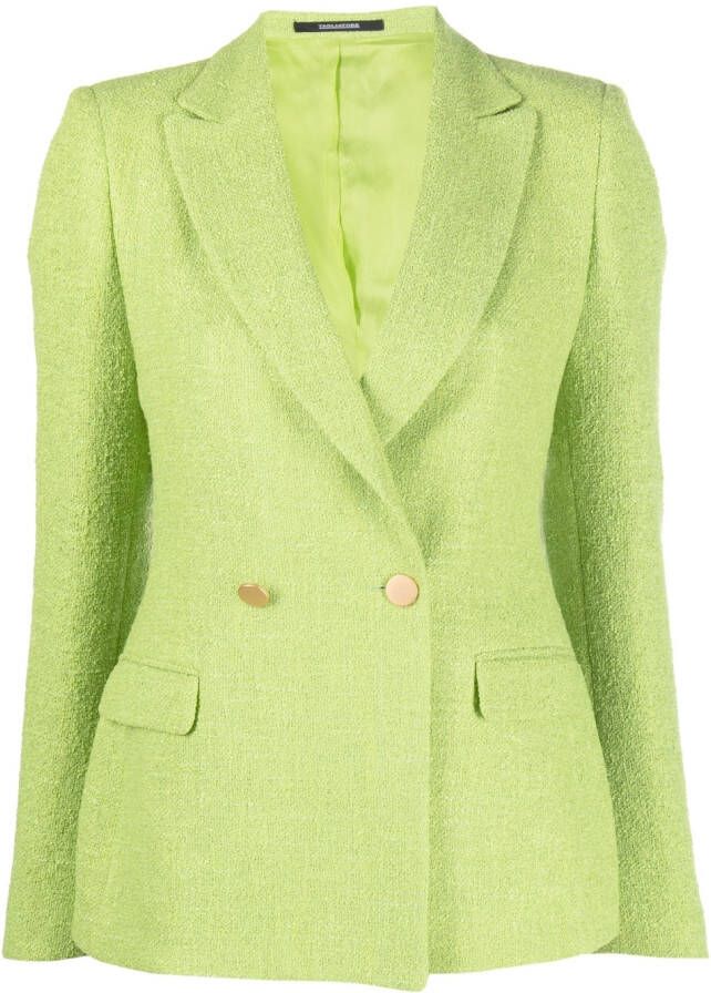 Tagliatore Blazer met enkele rij knopen Groen