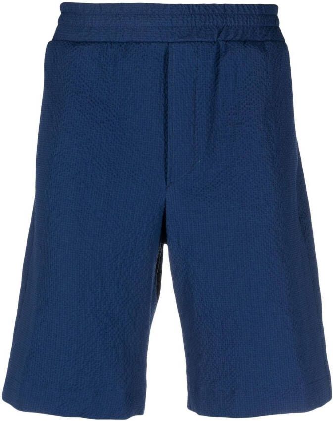 Tagliatore Shorts met elastische tailleband Blauw