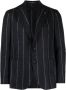 Tagliatore Gestreepte blazer Blauw - Thumbnail 1