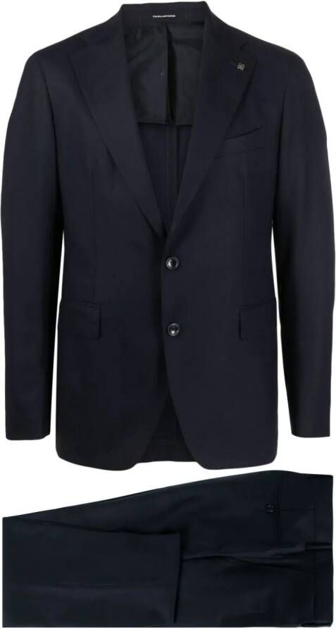 Tagliatore Pak met enkele rij knopen Blauw