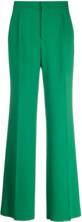 Tagliatore Pantalon met geplooide voorkant Groen