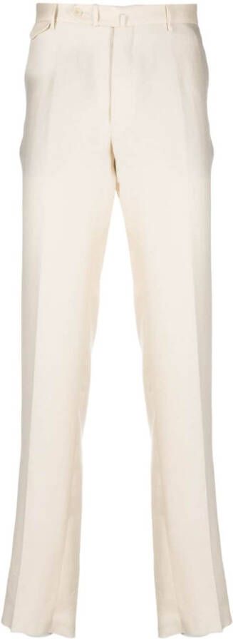 Tagliatore Geplooide pantalon Beige