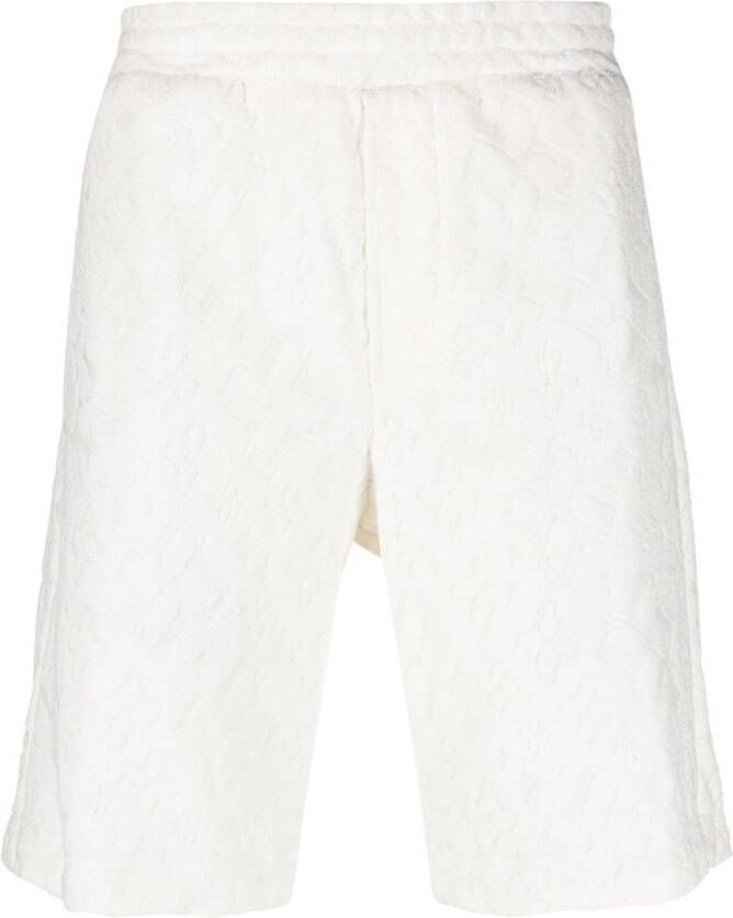 Tagliatore Shorts met elastische tailleband Wit
