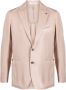 Tagliatore Blazer met enkele rij knopen Beige - Thumbnail 1
