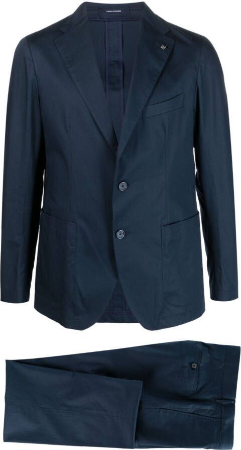 Tagliatore Pak met enkele rij knopen Blauw