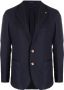 Tagliatore Wollen blazer Blauw - Thumbnail 1