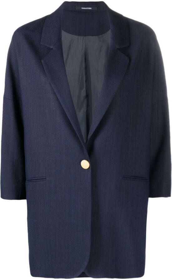 Tagliatore Blazer met enkele knoop Blauw