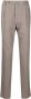 Tagliatore Slim-fit plooibroek Bruin - Thumbnail 1