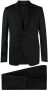 Tagliatore Smoking met broche Zwart - Thumbnail 1