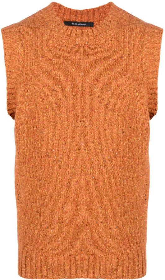 Tagliatore Top met V-hals Oranje