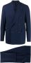 Tagliatore Tweedelig pak Blauw - Thumbnail 1